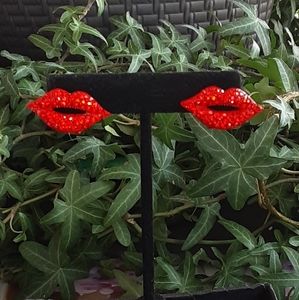 Red Crystal Lips BRAND NEW